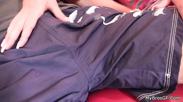 Blonde teen caught cheating with BFs friend