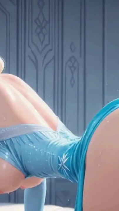 Elsa acostada en un lanzamiento mágico de helado | Clip 2
