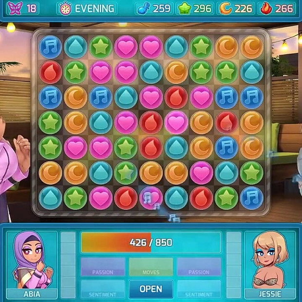 Huniepop 2 - Tarikh Berganda - Bahagian 13 Jadi Wanita Miang Dalam Pakaian Dalam Oleh Loveskysan