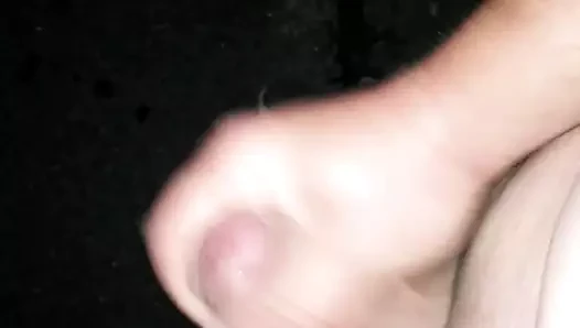 Street masturbiert