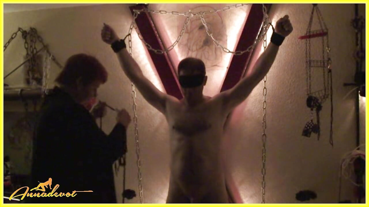 Anna as a dominatrix ...