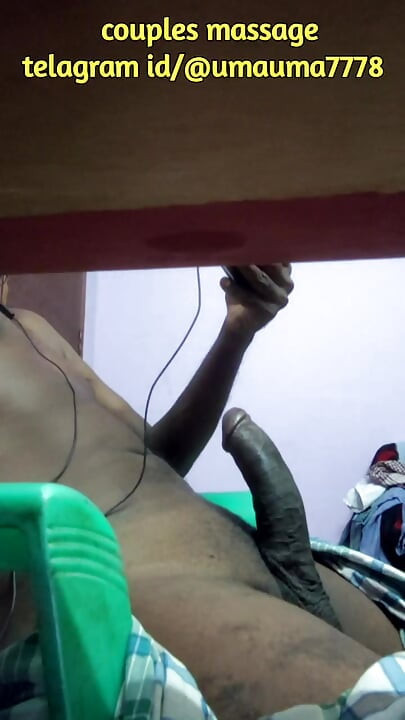 Tamil man mastrubation in the chair