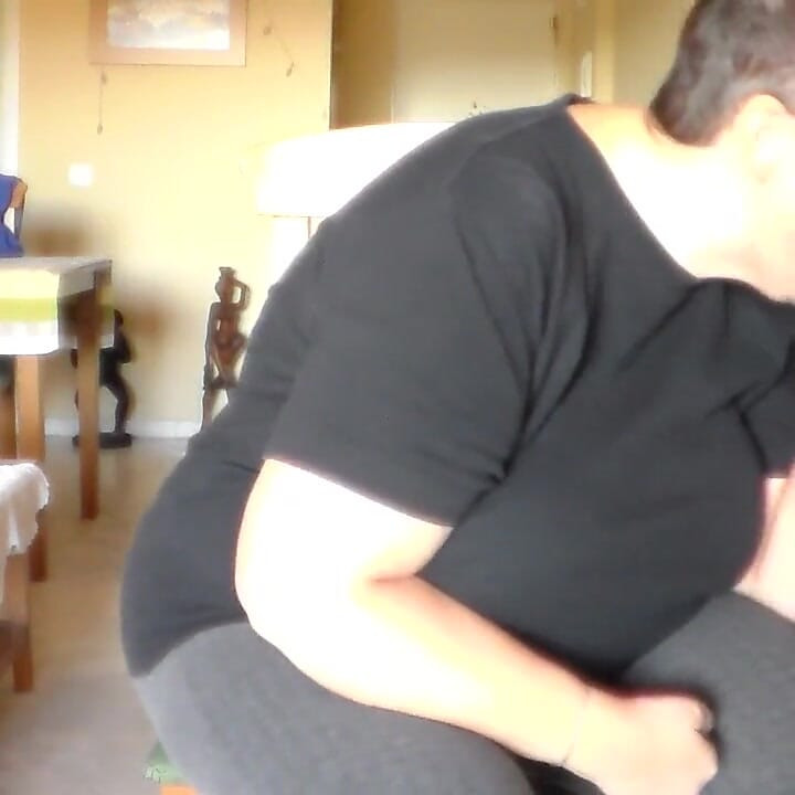 John is giving Jen a big cum facial