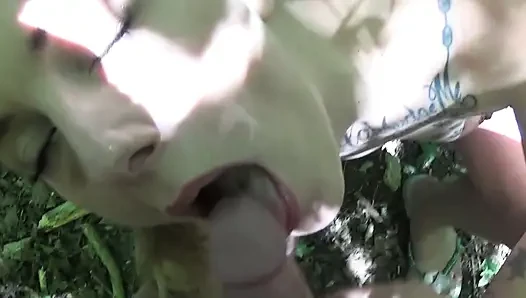 Was wird da an einem schönen heißen Sommertag Melodie Vergnügen und Cheffie in den Wald gehen?