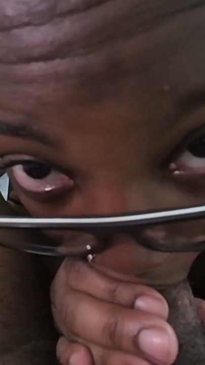 Avoid Dry Suck Ass UP Put More Cock In Slow It Keep It Wet Ebony Big Tits Glasses Girl Gets Stepdad Cum Mouth Face - Mastermeat1 | Clip 1