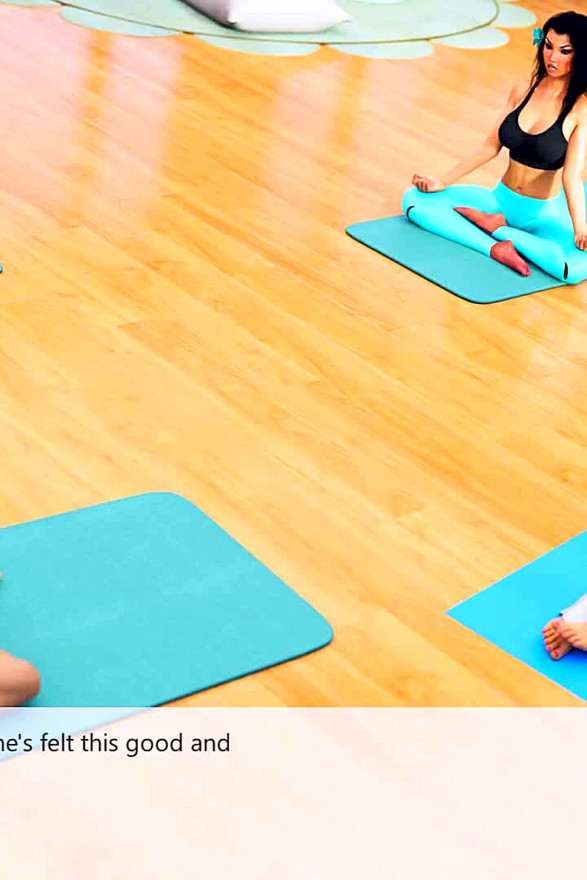 Noemi's Toscana rebirth: two naughty girls doing yoga ep 15