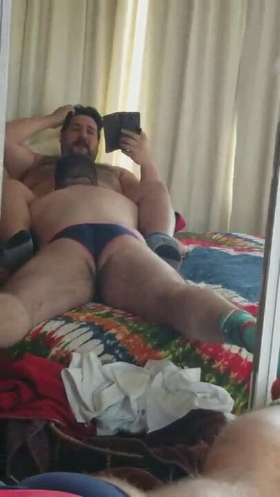 Cub suck bear daddy big cock.
