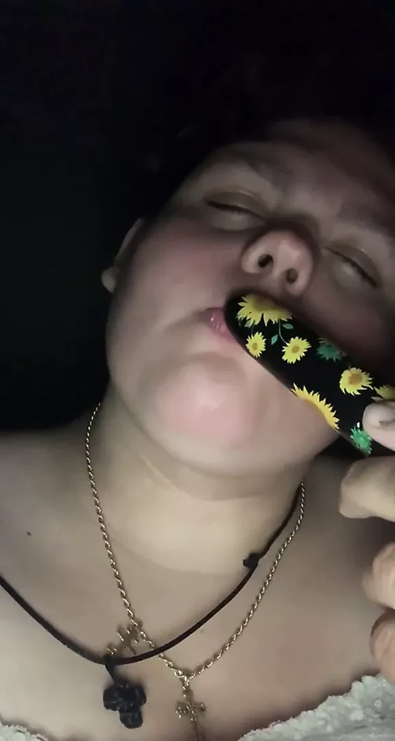 Sucking a toy