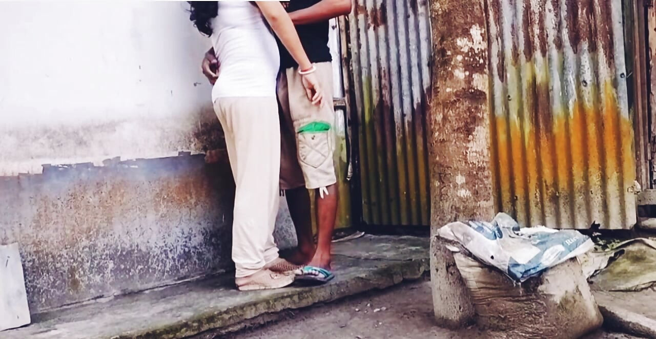 My Hot Bhabi Call me outside for My Bick cock Sucking and fucking hardly in doggy style.