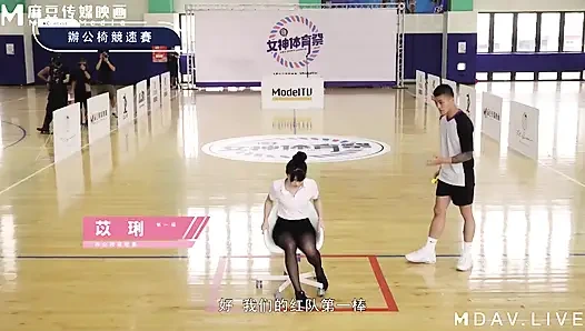 Mtvsq2-ep11 Goddess Sports Festival/11 Kali/All Ol! Balapan kursi kantor!