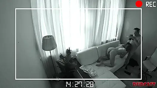 Kızıl saçlı genç kız oyuncu seçmelerinde sikiliyor