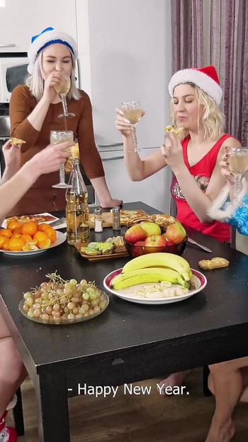 Orgasmi nella festa di natale