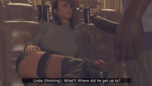 Доберманс Linda Эпизод 05 – интенсивный жесткий секс, горячая и вкусная шлюха трахается в кинотеатре со своим любовником, открытая киска, жесткий секс