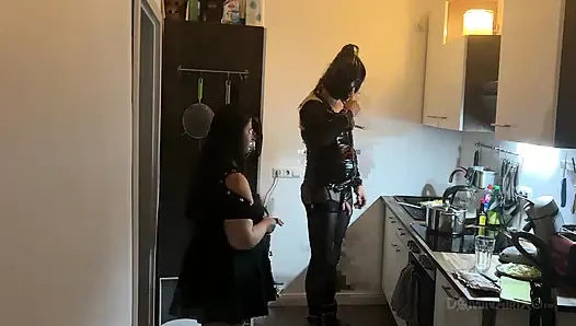 Kitchen Fetish Squirting Madness - Mature Sluts Drenched Everywhere