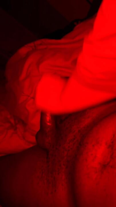Stepsister plays with my bbc while we're home alone and I cum all over her tits
