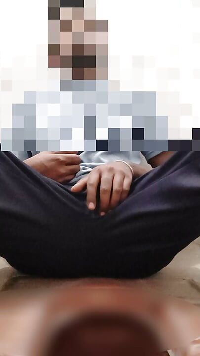 Leaving the neighbor's sister-in-law, Imagine did a handjob.