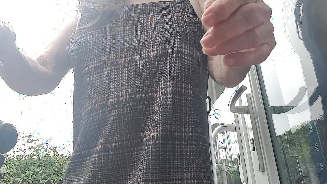 Whoops...my dress came down