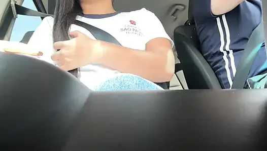 СТУДЕНТКА СКАЧЕТ С ЗАМУЖНЕЙ УЧИТЕЛЬНИЦЕЙ