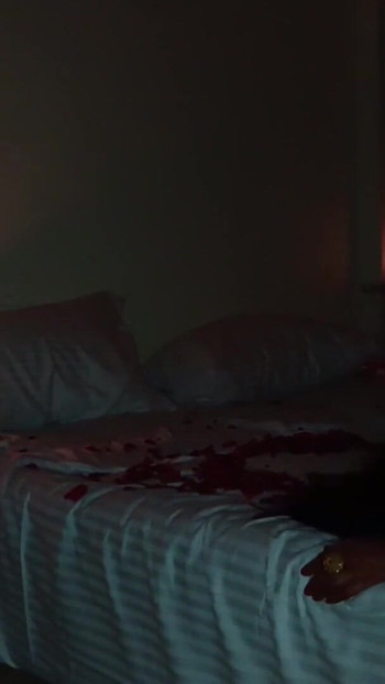 Spectacular moment from "Honeymoon night special with new boyfriend"