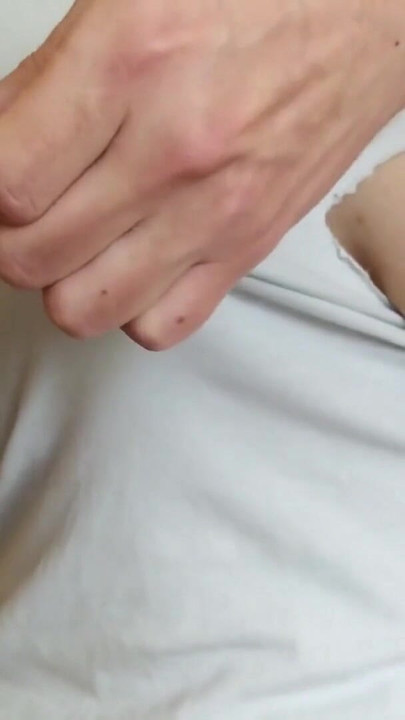 Must-see moment from "Ripped clothes to suck natural big tits. Horny nipples"