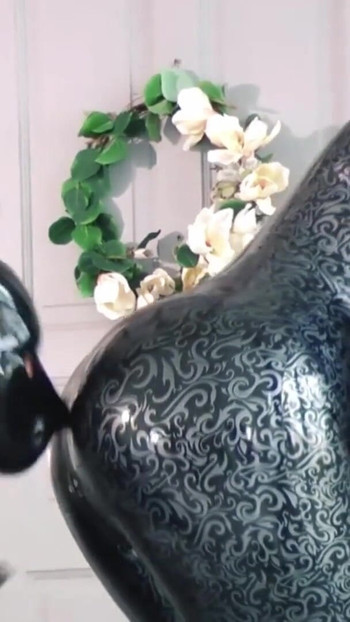 Must-see moment from "Latex Rubber Fetish RolePlay Games (my old video) - Positive FemDom Female Domination Arya Grander"