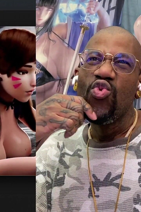 World of Warcraft transgender midget scopata e sborrata dentro una troia, vedova transgender cazzo thicc culo grasso D.va