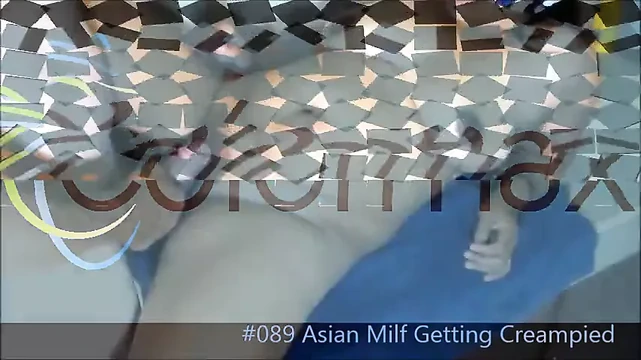 Asian Milf  Creampied