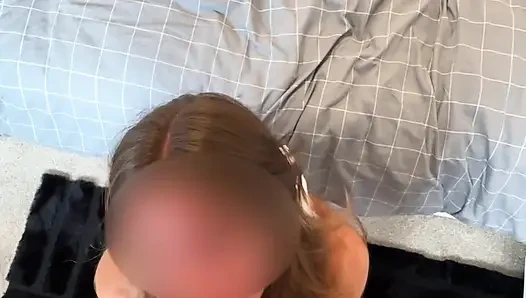 Anal & arsch-zu-mund-training für freche zierliche löwin