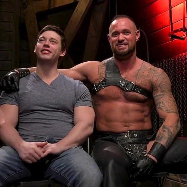 The torment of tobias: muscle hunk submits to michael roman