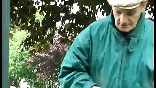 A Couple Excited by the Look of Perverted Grandpa