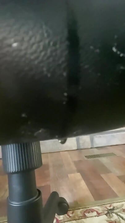 Closeup Big Stepdaddy Cock Oozing Precum and Creamy Thick Cum Load