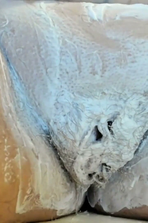 Complete Very Close Hair Removal of a Big and Really Hairy Pussy Fetish