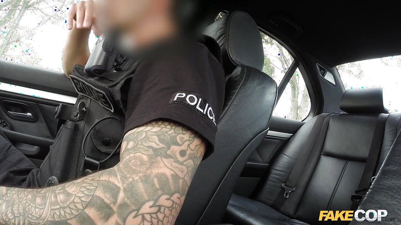 Fake Cop - Unfaithful Girlfriend Candi Coxx Cucks Her BF
