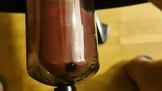 Pompa ve ses çalma seansı -- yumuşak silikon çubuklar