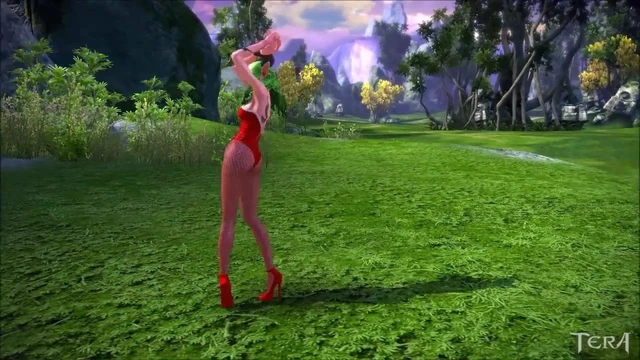 Tera: Sexy Castanic Whore Dancing High Quality