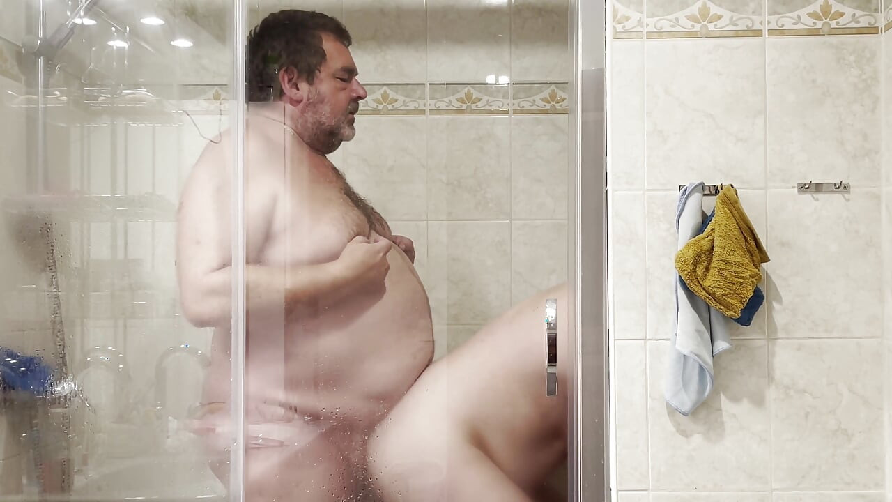 Big Daddy and Young Man in the Shower