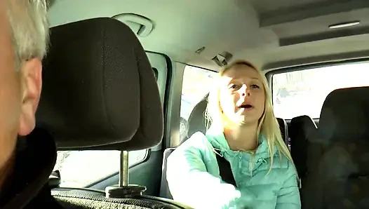 Blonde Babe Double Penetrated in Rv Fuck Fest