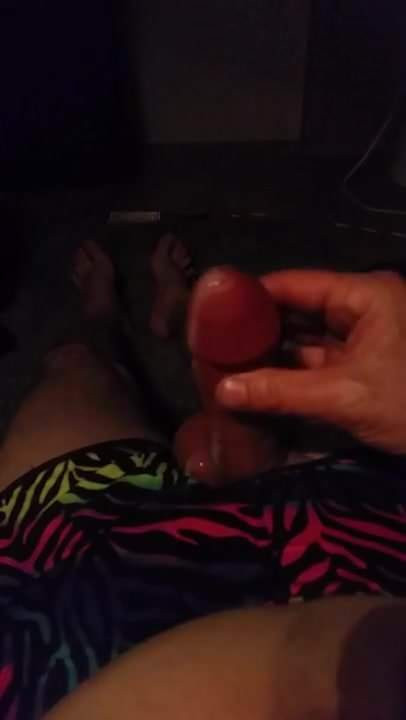 New shorts cum shot