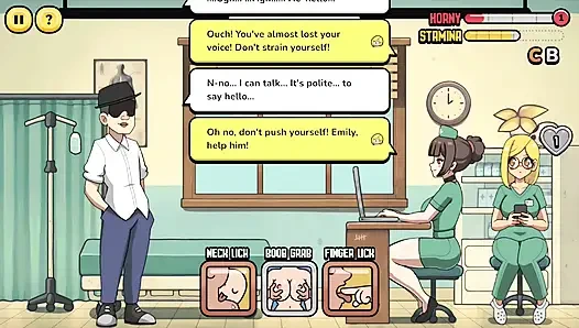 Hentai oyunu - sorunlu öğrenci - lvl 2 öğretmen öğrencileri sikiyor