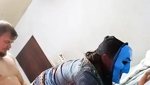 Hot MILF Masked Women Fucked Secretly Doggystyle & Missionary