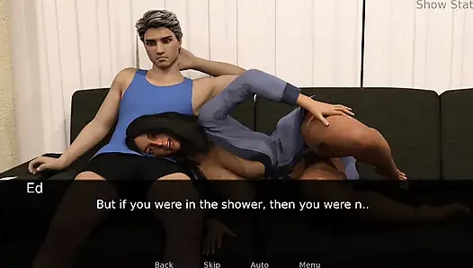 Project Hot Wife_-_he saw me naked in the shower