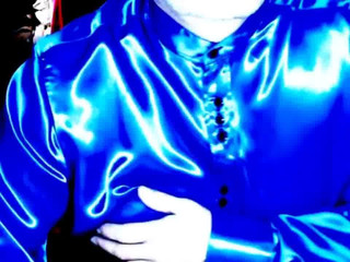 Blue Shiny Shirt