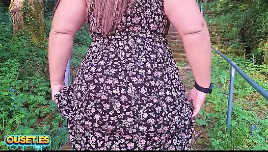 WHORE IS PICKED UP IN THE WOODS AND FUCKED