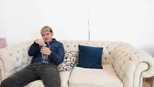 I fuck for pleasure with girl with huge tits - I cum in her mouth and tits
