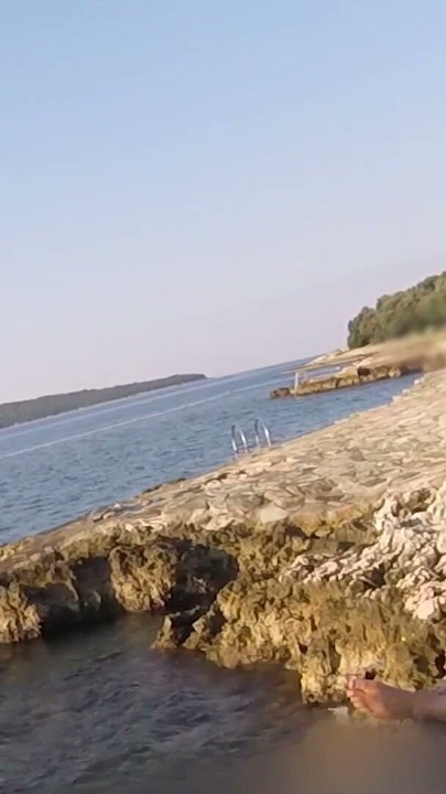 Teen teacher sucks my cock in a public beach in Croatia in front of everyone - it's very risky with people near- MissCreamy | Clip 1