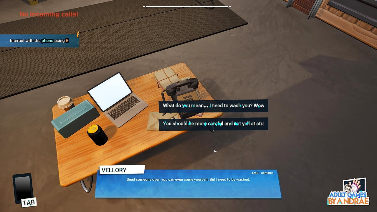 Гигантски Waifu Wash Simulator Геймплей Част 1 - Първа работа по почистване за Vellory