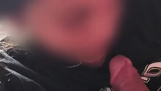Beni ağzına boşaltıyor