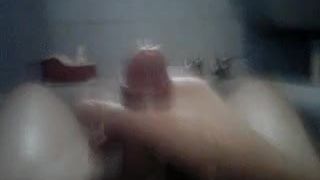 me cuming in bath
