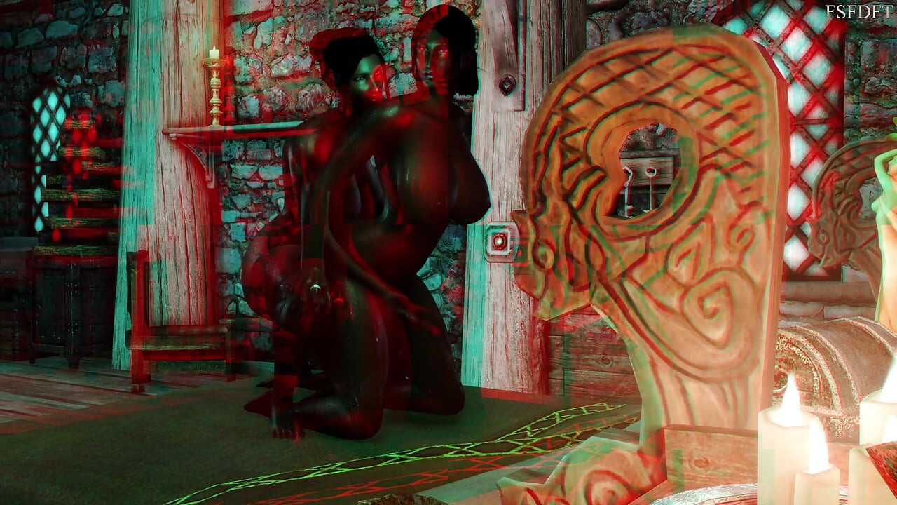 - Big Dick Girls In Their Alone Time - Skyrim Futa on Futa