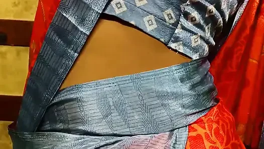 Ammu After Bath Dress Changing Showing Boobs